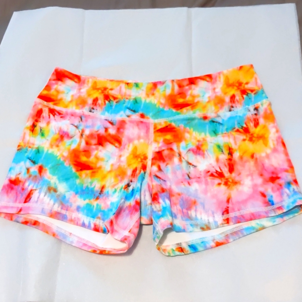 NWOT Born Primitive Tie Dye Double Take Shorts